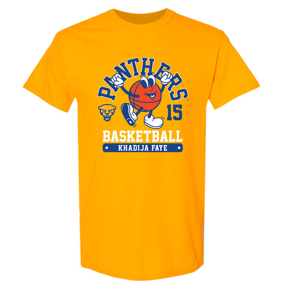 Pittsburgh - NCAA Women's Basketball : khadija faye - Fashion Shersey T-Shirt