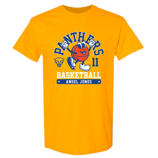 Pittsburgh - NCAA Women's Basketball : Angel Jones - Fashion Shersey T-Shirt-0