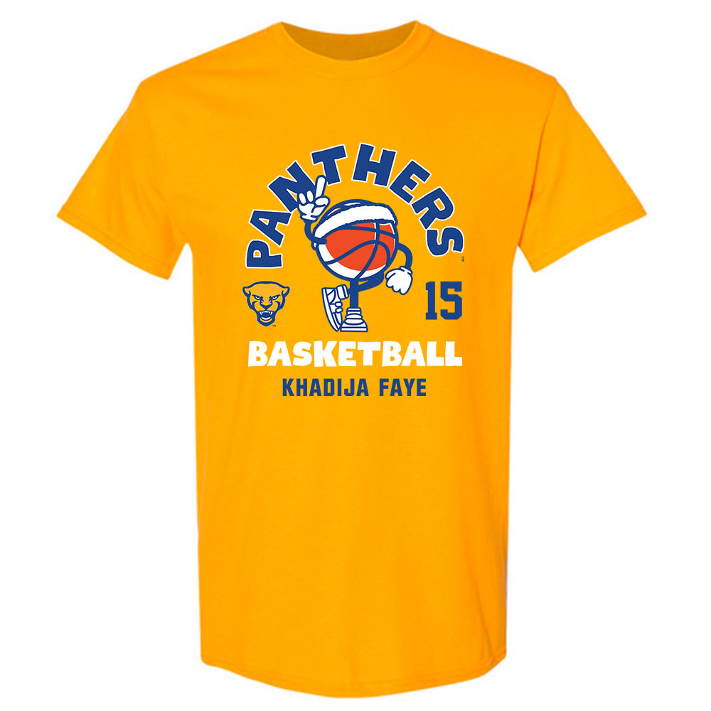 Pittsburgh - NCAA Women's Basketball : khadija faye - Fashion Shersey T-Shirt