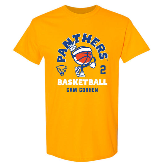 Pittsburgh - NCAA Men's Basketball : Cam Corhen - Fashion Shersey T-Shirt-0