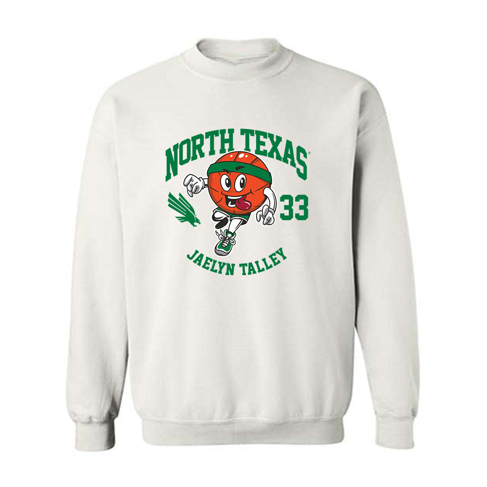 North Texas - NCAA Women's Basketball : Jaelyn Talley - Fashion Shersey Crewneck Sweatshirt