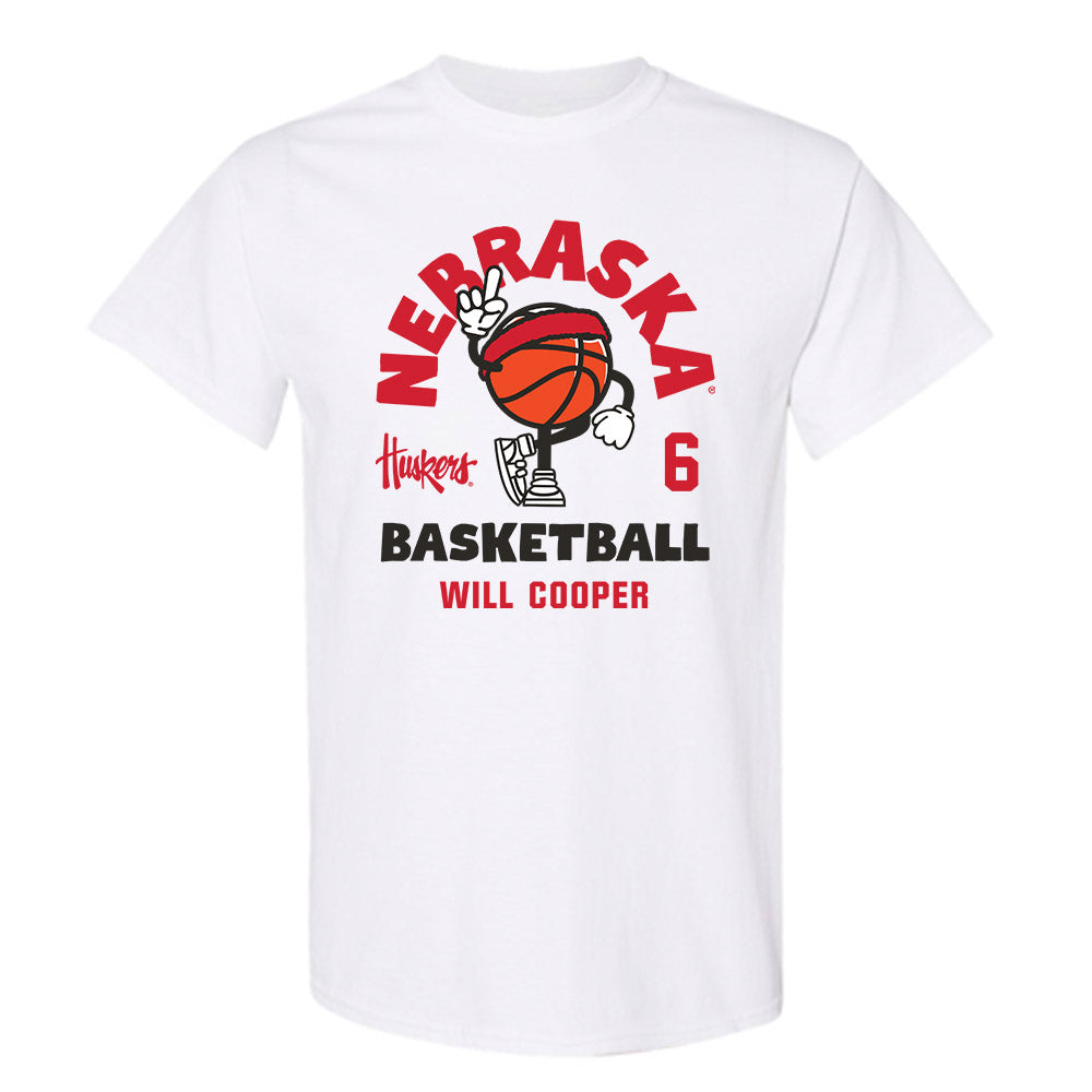 Nebraska - NCAA Men's Basketball : Will Cooper - Fashion Shersey T-Shirt-0