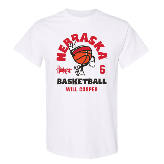 Nebraska - NCAA Men's Basketball : Will Cooper - Fashion Shersey T-Shirt-0