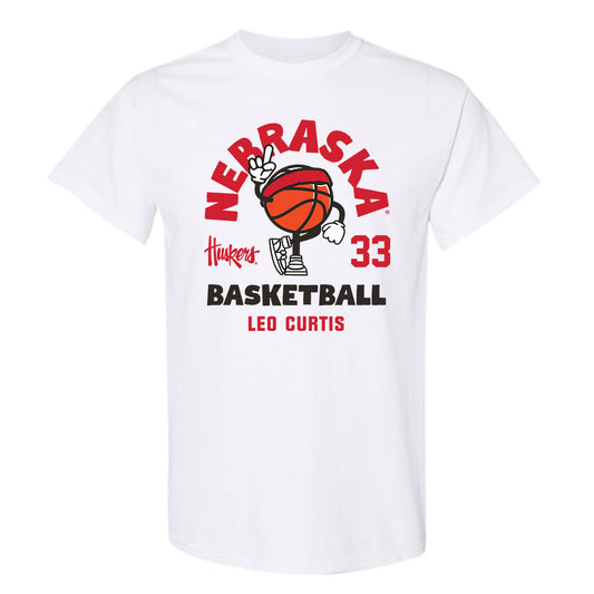Nebraska - NCAA Men's Basketball : Leo Curtis - Fashion Shersey T-Shirt-0