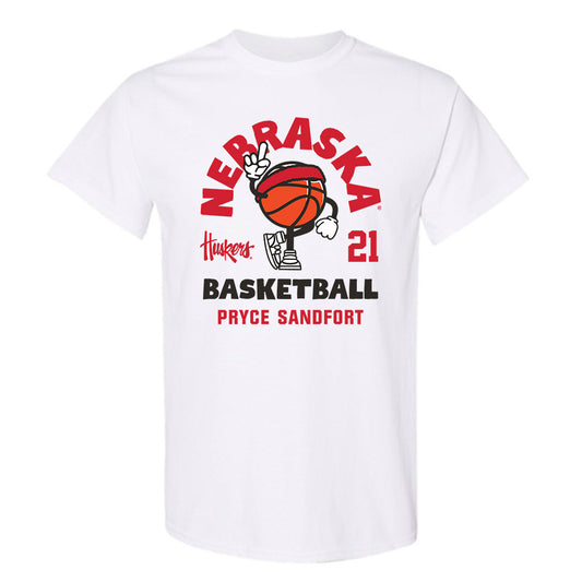 Nebraska - NCAA Men's Basketball : Pryce Sandfort - Fashion Shersey T-Shirt-0