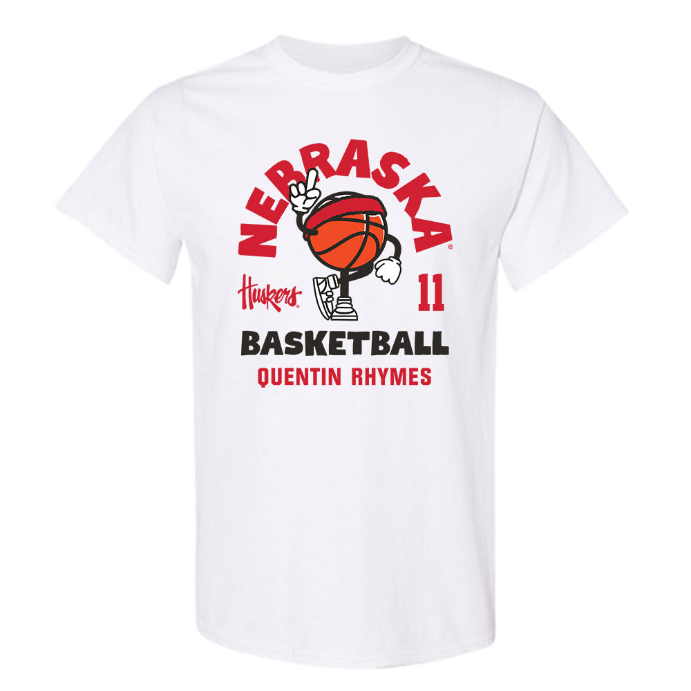 Nebraska - NCAA Men's Basketball : Quentin Rhymes - Fashion Shersey T-Shirt-0