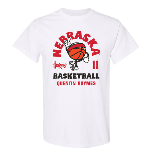 Nebraska - NCAA Men's Basketball : Quentin Rhymes - Fashion Shersey T-Shirt-0