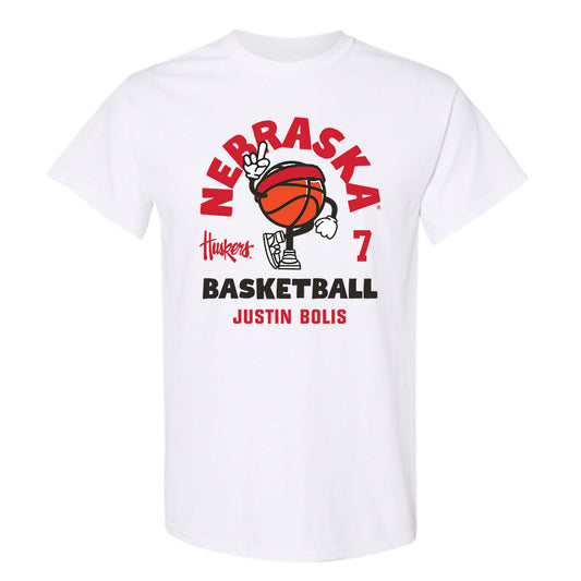 Nebraska - NCAA Men's Basketball : Justin Bolis - Fashion Shersey T-Shirt-0