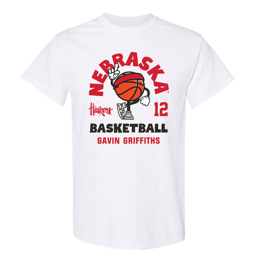 Nebraska - NCAA Men's Basketball : Gavin Griffiths - Fashion Shersey T-Shirt