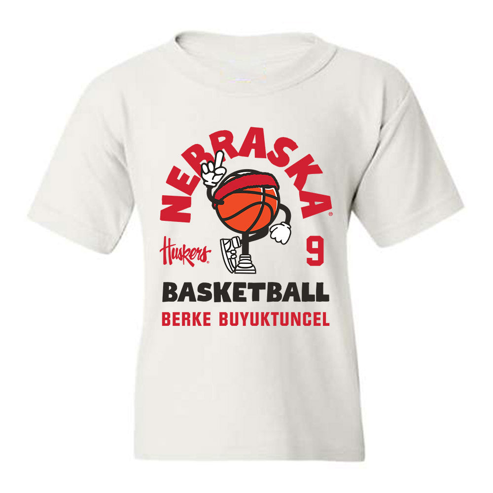 Nebraska - NCAA Men's Basketball : Berke Buyuktuncel - Fashion Shersey Youth T-Shirt