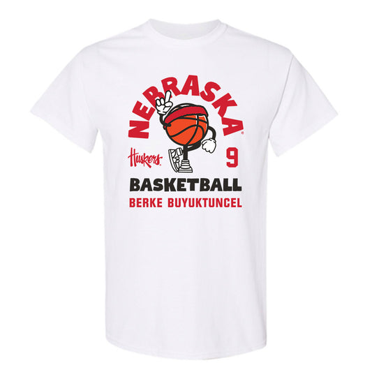 Nebraska - NCAA Men's Basketball : Berke Buyuktuncel - Fashion Shersey T-Shirt-0