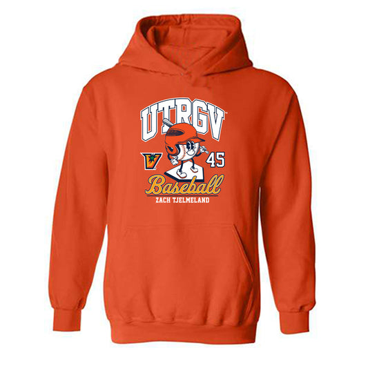 UTRGV - NCAA Baseball : Zach Tjelmeland - Hooded Sweatshirt