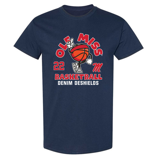 Ole Miss - NCAA Women's Basketball : Denim DeShields - Fashion Shersey T-Shirt-0