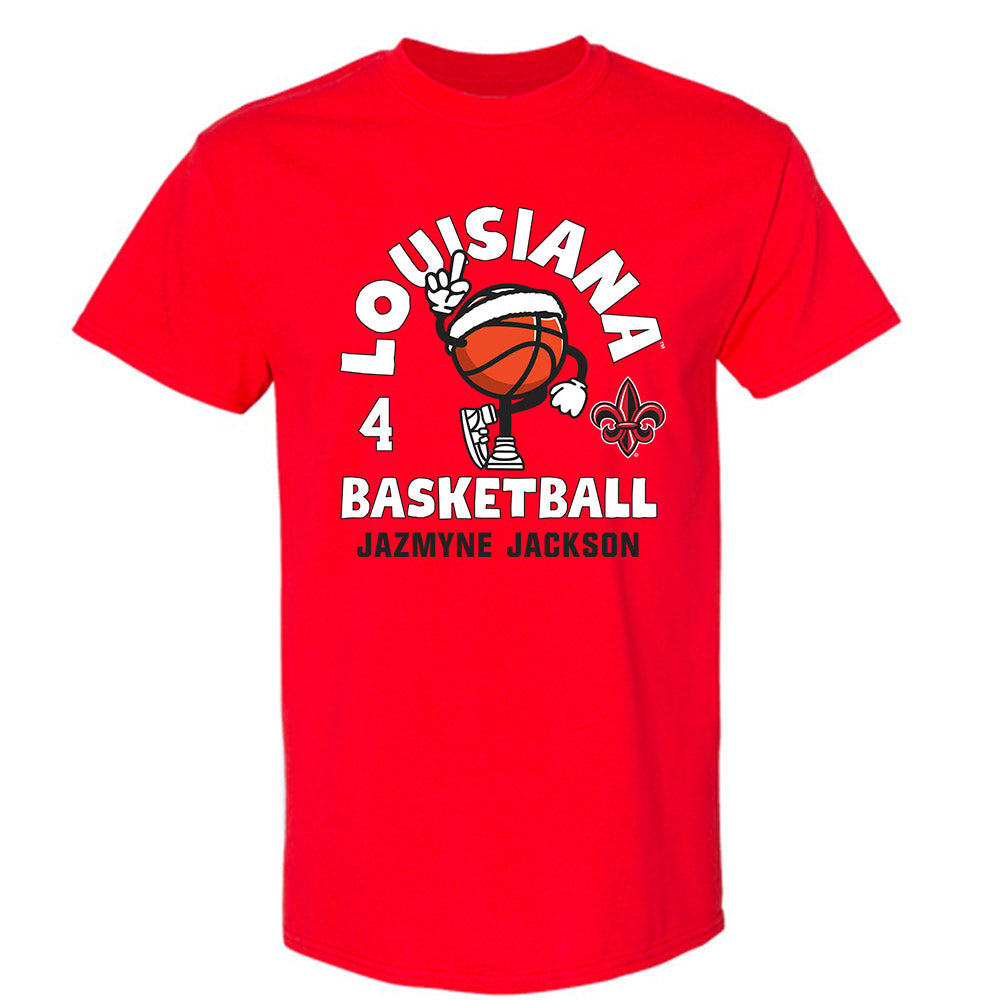 Louisiana - NCAA Women's Basketball : Jazmyne Jackson - Fashion Shersey T-Shirt-0