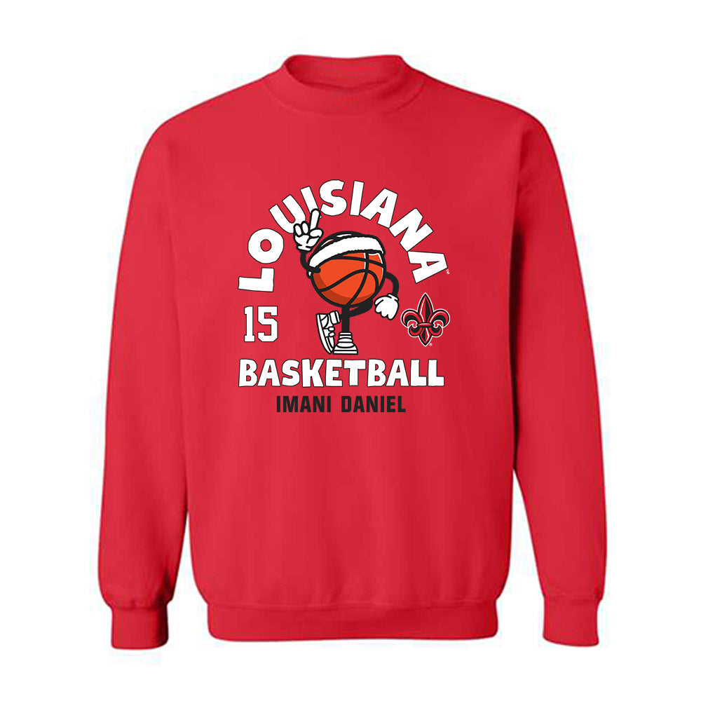 Louisiana - NCAA Women's Basketball : Imani Daniel - Fashion Shersey Crewneck Sweatshirt-0