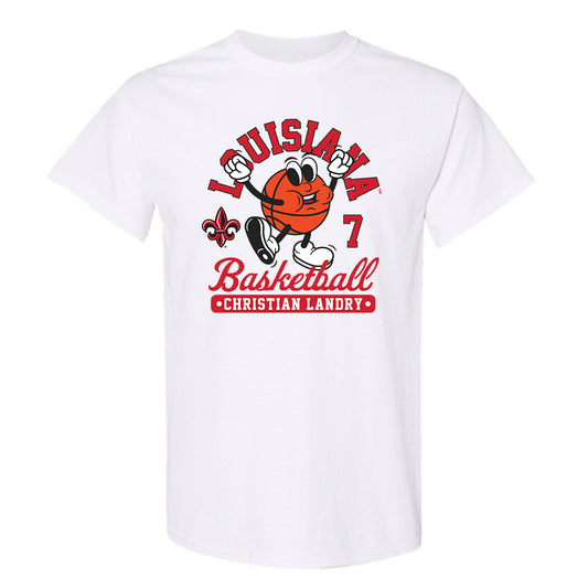 Louisiana - NCAA Men's Basketball : Christian Landry - Fashion Shersey T-Shirt-0