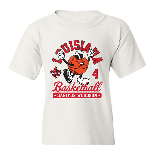 Louisiana - NCAA Men's Basketball : Dariyus Woodson - Fashion Shersey Youth T-Shirt-0