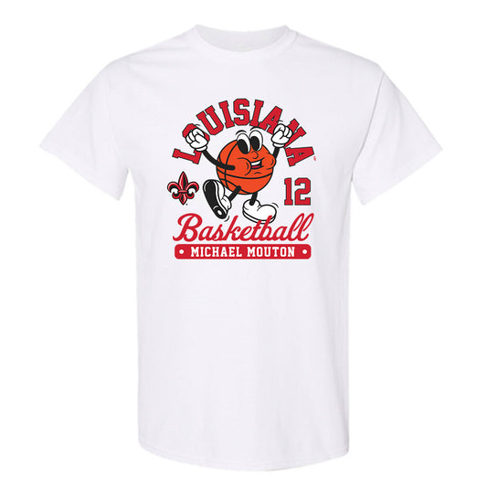Louisiana - NCAA Men's Basketball : Michael Mouton - Fashion Shersey T-Shirt-0
