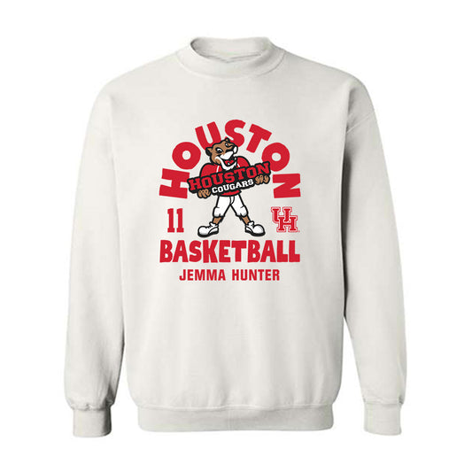 Houston - NCAA Women's Basketball : Jemma Hunter - Fashion Shersey Crewneck Sweatshirt-0