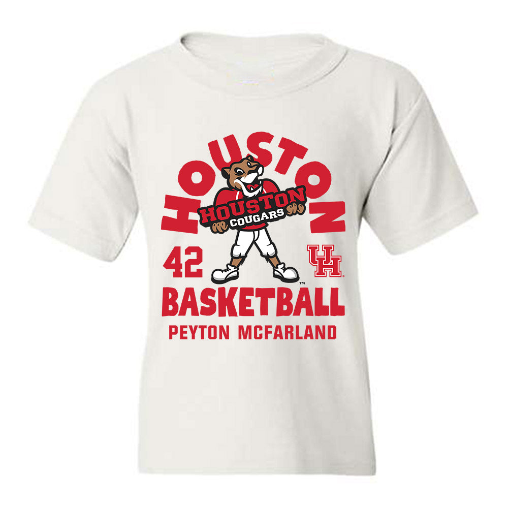 Houston - NCAA Women's Basketball : Peyton McFarland - Fashion Shersey Youth T-Shirt-0