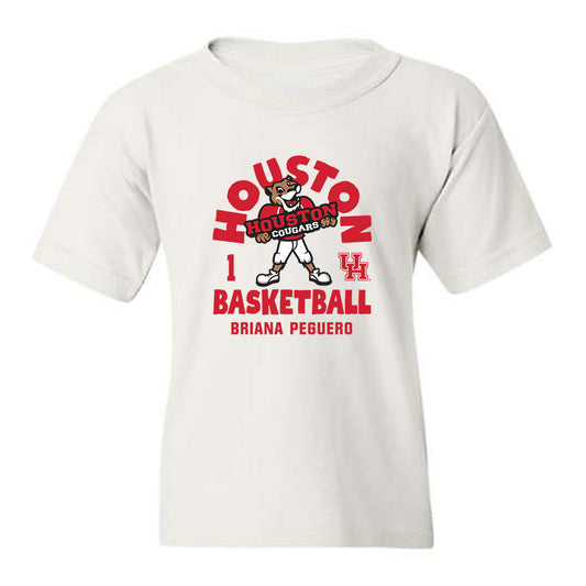 Houston - NCAA Women's Basketball : Briana Peguero - Fashion Shersey Youth T-Shirt-0