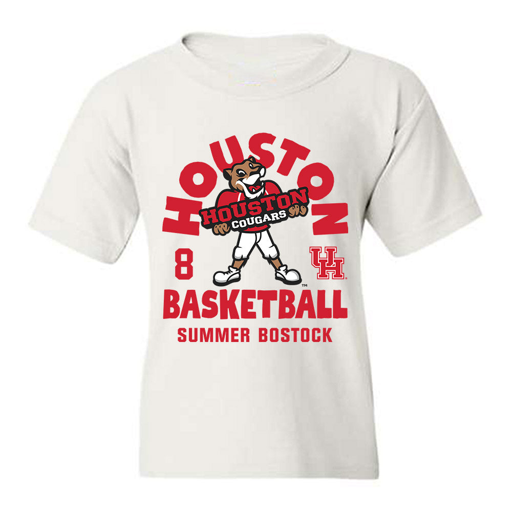 Houston - NCAA Women's Basketball : Summer Bostock - Fashion Shersey Youth T-Shirt-0