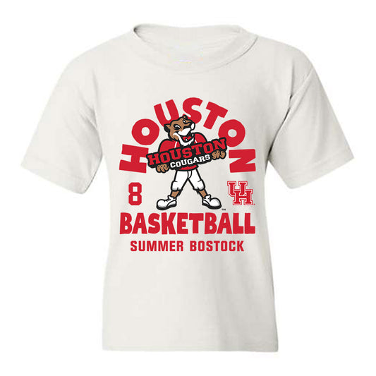 Houston - NCAA Women's Basketball : Summer Bostock - Fashion Shersey Youth T-Shirt-0