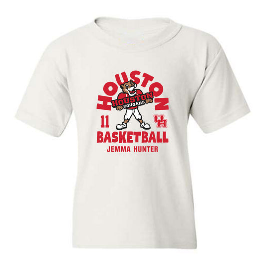 Houston - NCAA Women's Basketball : Jemma Hunter - Fashion Shersey Youth T-Shirt-0