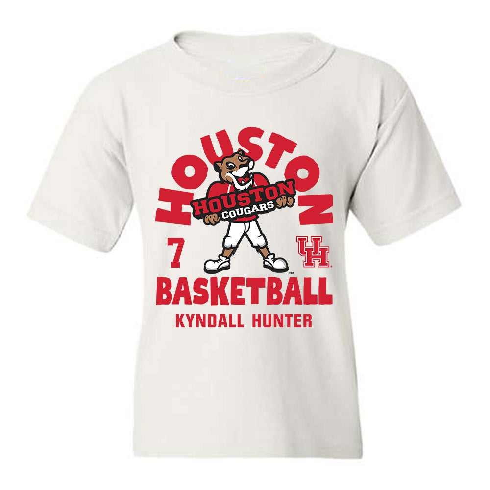 Houston - NCAA Women's Basketball : Kyndall Hunter - Fashion Shersey Youth T-Shirt-0