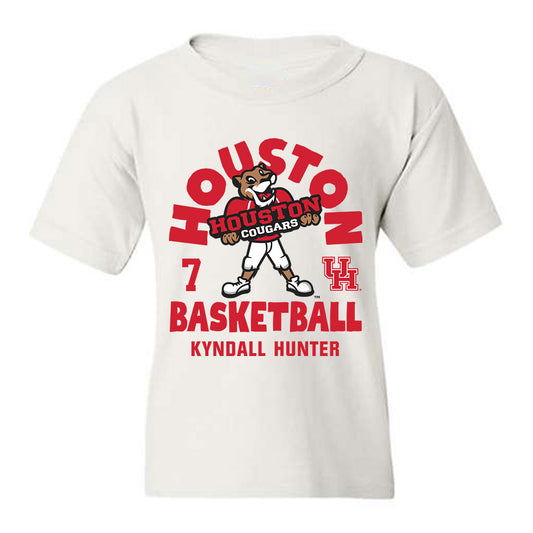 Houston - NCAA Women's Basketball : Kyndall Hunter - Fashion Shersey Youth T-Shirt-0