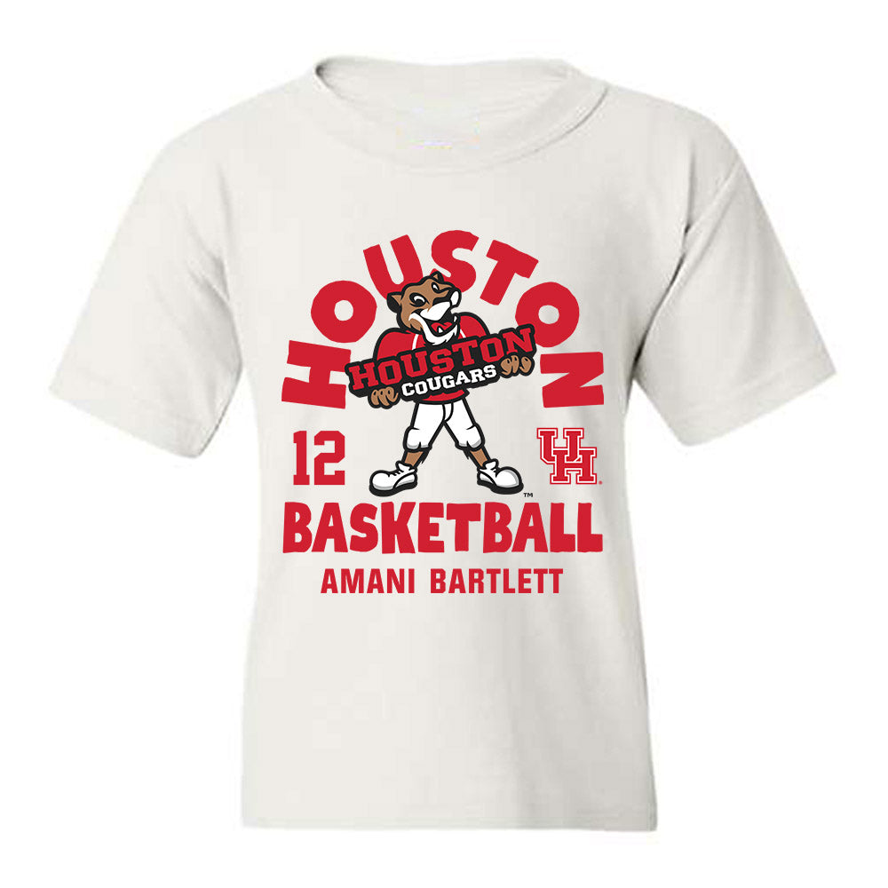 Houston - NCAA Women's Basketball : Amani Bartlett - Fashion Shersey Youth T-Shirt-0