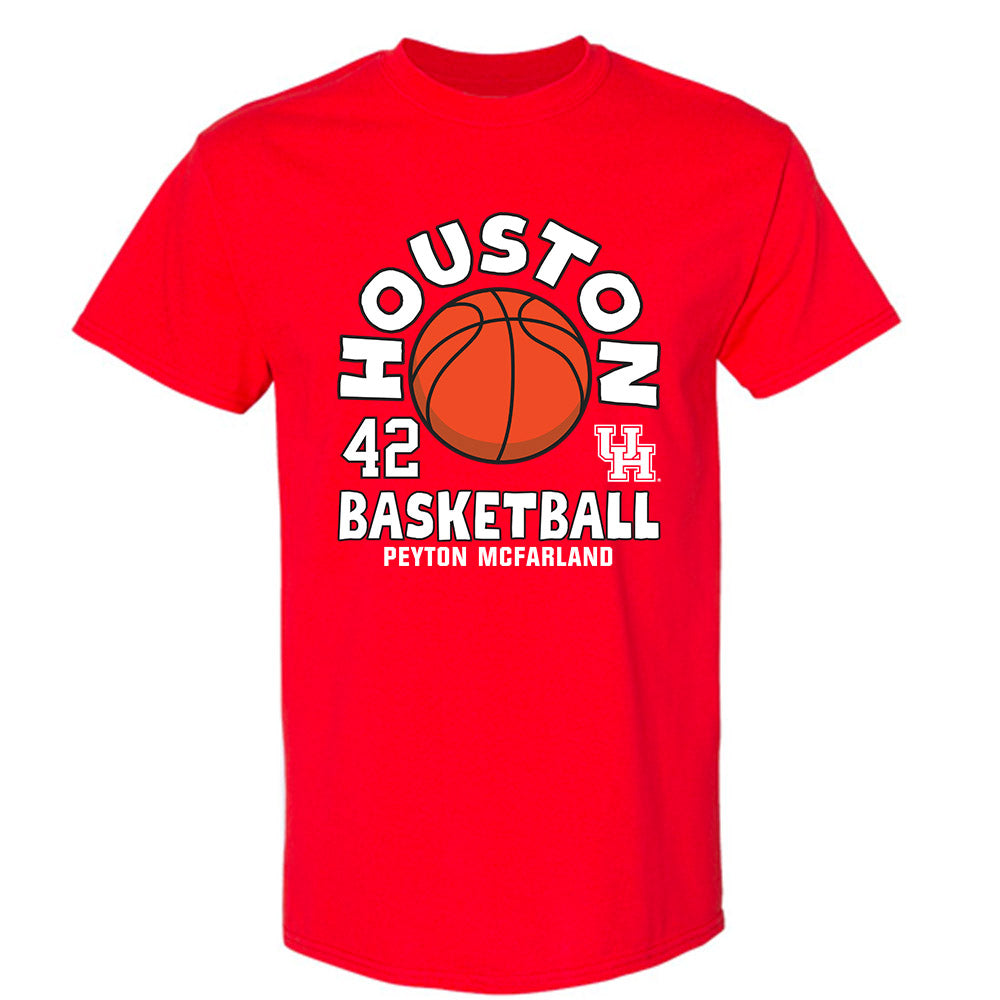 Houston - NCAA Women's Basketball : Peyton McFarland - Fashion Shersey T-Shirt-0