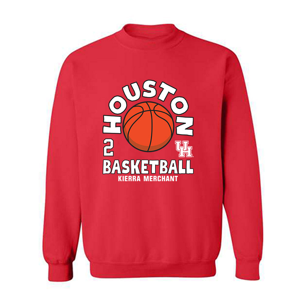 Houston - NCAA Women's Basketball : Kierra Merchant - Crewneck Sweatshirt Fashion Shersey