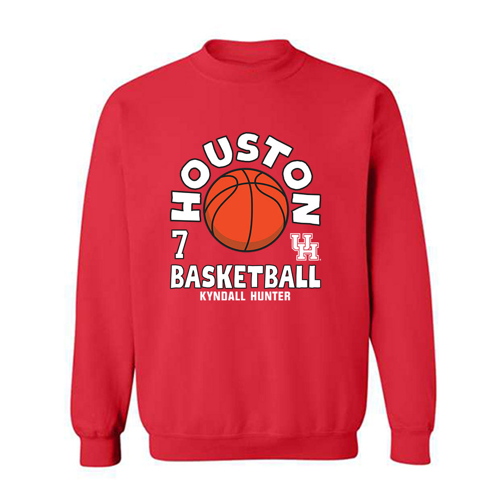 Houston - NCAA Women's Basketball : Kyndall Hunter - Fashion Shersey Crewneck Sweatshirt-0