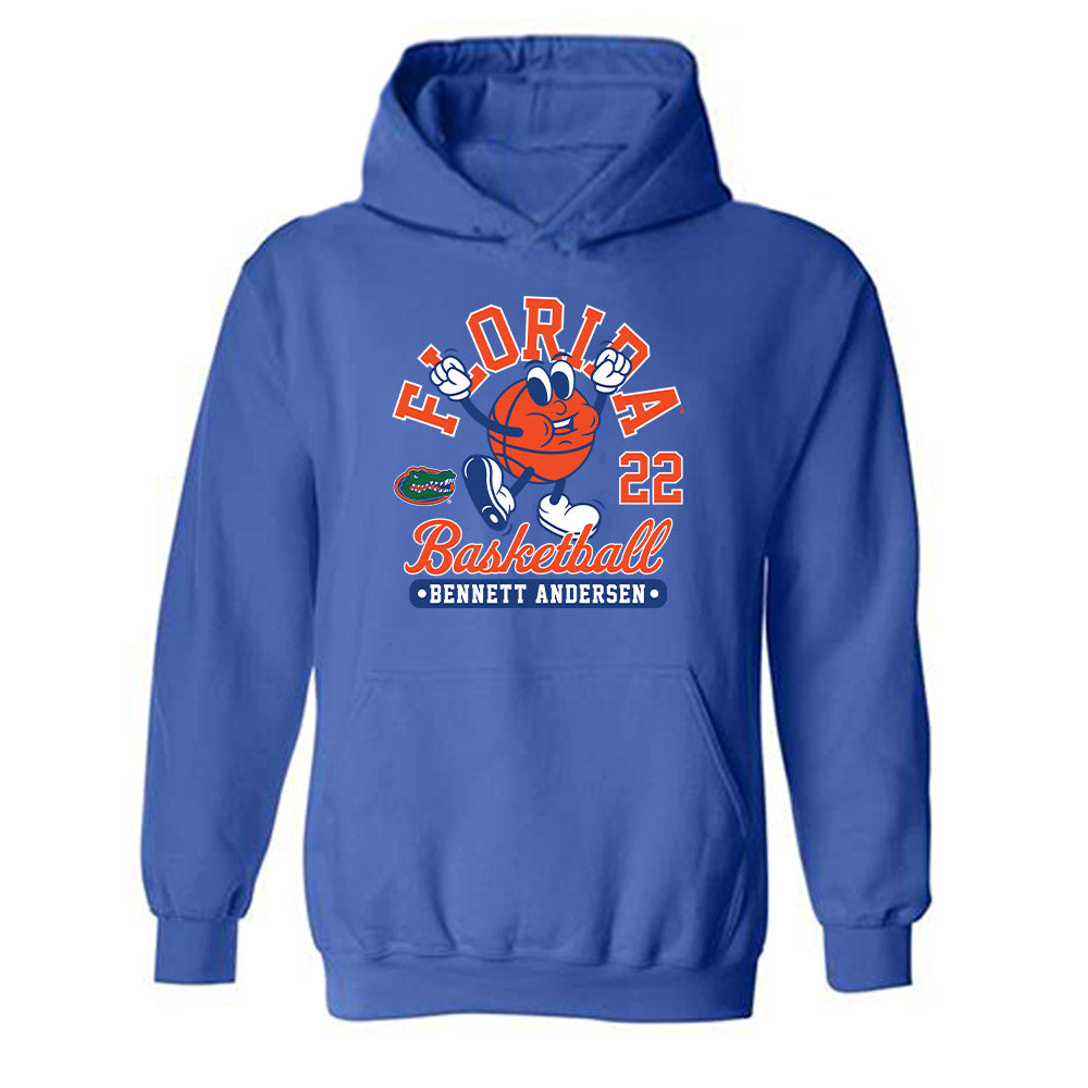 Florida - NCAA Men's Basketball : Bennett Andersen - Fashion Shersey Hooded Sweatshirt