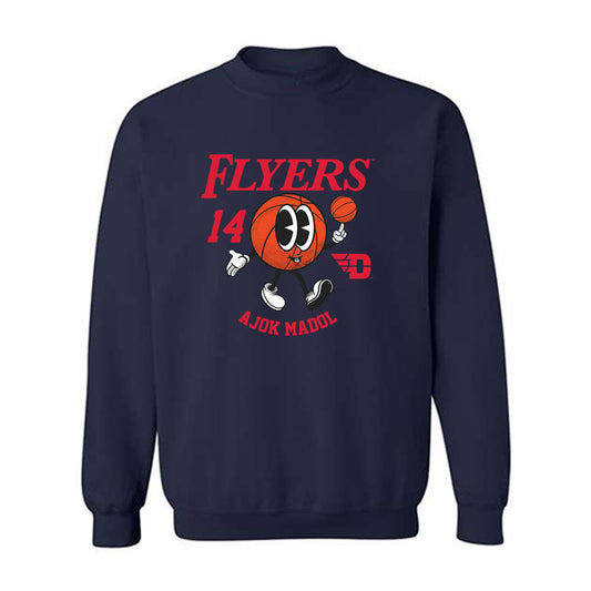 Dayton - NCAA Women's Basketball : Ajok Madol - Fashion Shersey Crewneck Sweatshirt