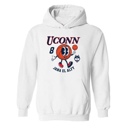 UConn - NCAA Women's Basketball : Jana El Alfy - Hooded Sweatshirt