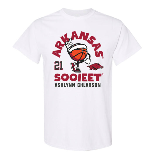 Arkansas - NCAA Women's Basketball : Ashlynn Chlarson - Fashion Shersey T-Shirt-0