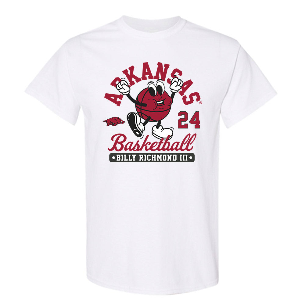 Arkansas - NCAA Men's Basketball : Billy Richmond III - Fashion Shersey T-Shirt-0