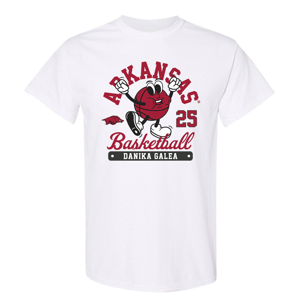 Arkansas - NCAA Women's Basketball : Danika Galea - Fashion Shersey T-Shirt-0
