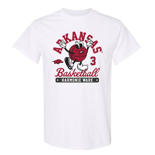 Arkansas - NCAA Women's Basketball : Harmonie Ware - Fashion Shersey T-Shirt-0