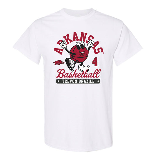 Arkansas - NCAA Men's Basketball : Trevon Brazile - Fashion Shersey T-Shirt-0