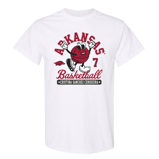 Arkansas - NCAA Women's Basketball : Cristina Sanchez Cerqueira - Fashion Shersey T-Shirt-0