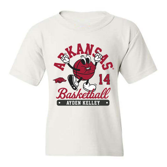 Arkansas - NCAA Men's Basketball : Ayden Kelley - Fashion Shersey Youth T-Shirt