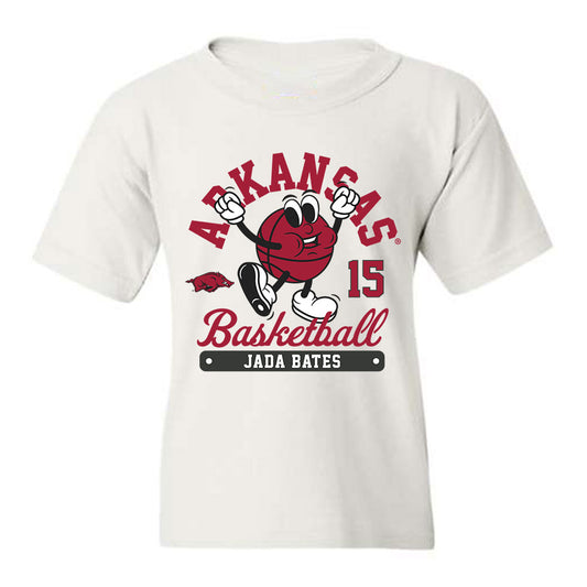 Arkansas - NCAA Women's Basketball : Jada Bates - Fashion Shersey Youth T-Shirt