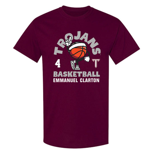 Troy - NCAA Men's Basketball : Emmanuel Clarton - Fashion Shersey T-Shirt-0