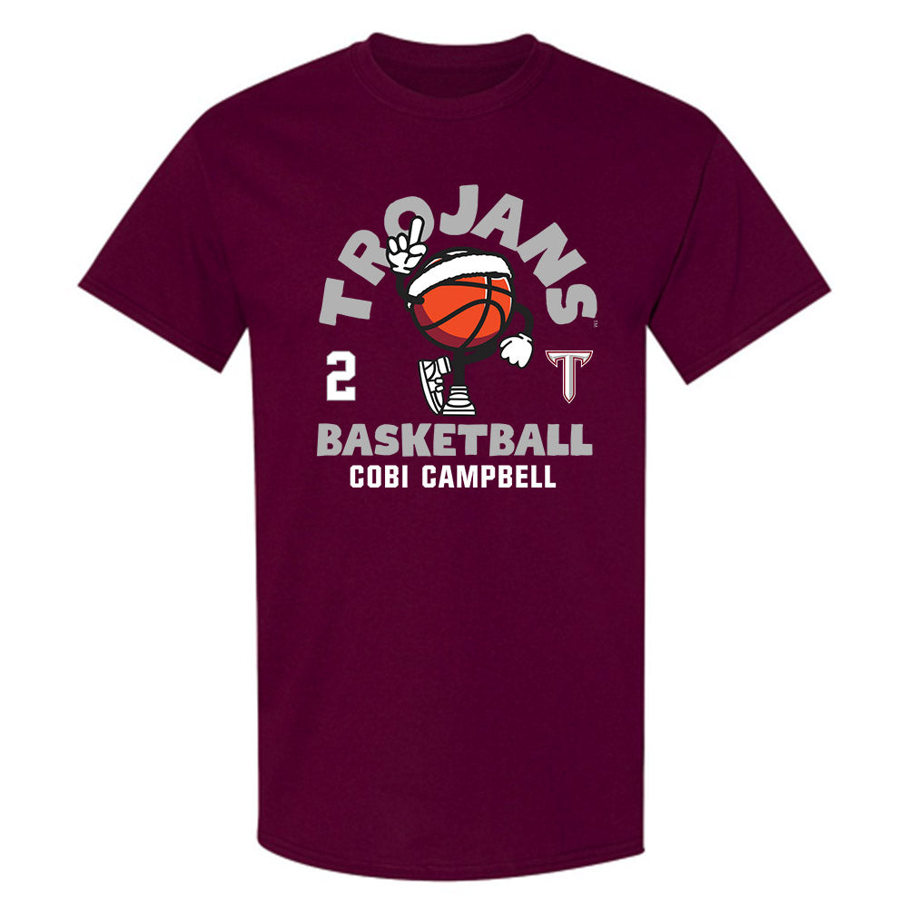 Troy - NCAA Men's Basketball : Cobi Campbell - Fashion Shersey T-Shirt-0