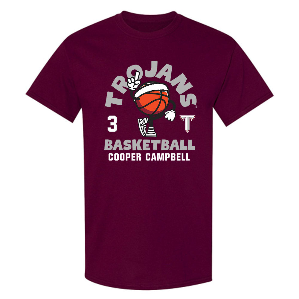 Troy - NCAA Men's Basketball : Cooper Campbell - Fashion Shersey T-Shirt-0