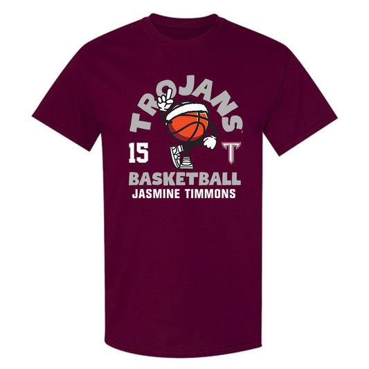 Troy - NCAA Women's Basketball : Jasmine Timmons - Fashion Shersey T-Shirt-0