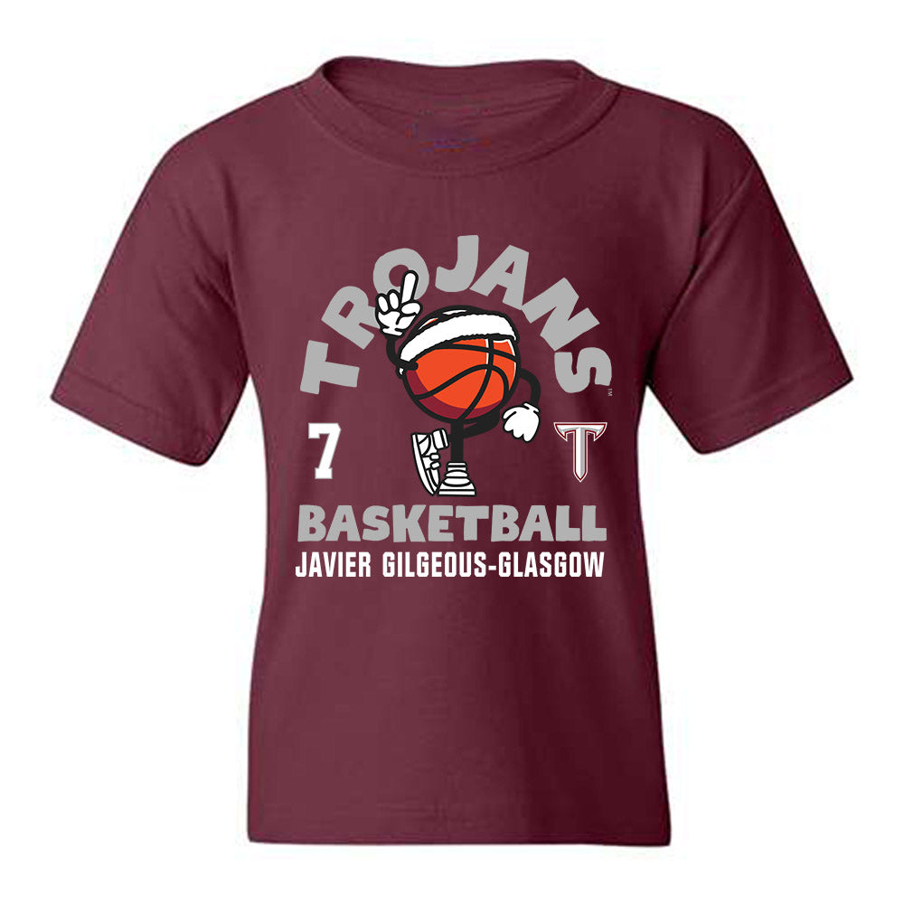 Troy - NCAA Men's Basketball : Javier Gilgeous-Glasgow - Fashion Shersey Youth T-Shirt-0
